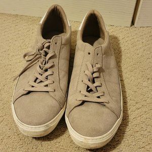 Old Navy Size 8.5 M Women's Tan Textile Tennis Flats Shoes